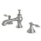 Kingston Brass KC7068NL 8" Widespread Bathroom Faucet, Brushed Nickel KC7068NL - alternate 1